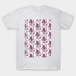 Dyslexia digital pattern T-Shirt